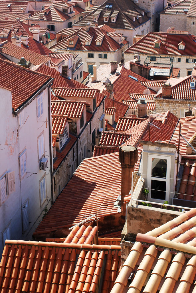 Red roofs