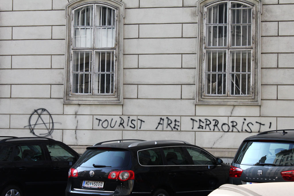 Tourist are terrorist!